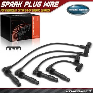 Juego de 4 cables de bujía para Chevrolet Optra 04-07 Daewoo Leganza Suzuki Forenza - Imagen 1 de 8