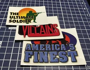Adesivi Ultimate Soldier 21st Century Toys Convention Villains America’s Finest - Foto 1 di 4