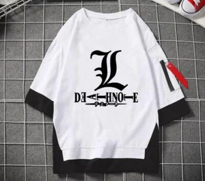 Death Note Cosplay Anime Manga T-Shirt Shirt Kostüme Baumwolle - Picture 1 of 4