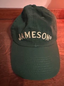 Jameson Irish Whiskey Hat Green Adjustable Strap Back Cap Embroidered Mens NWT - Picture 1 of 6
