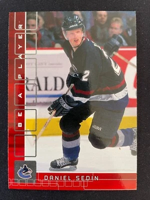 Daniel SEDIN 2001-02 In The Game Be A Player Ruby 132/200 #6 Vancouver Canucks - Image 1 of 2