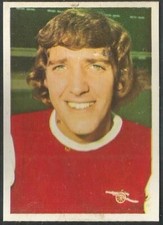 FKS 1974/75 WONDERFUL WORLD OF SOCCER STARS- #008-ARSENAL-SAMMY NELSON