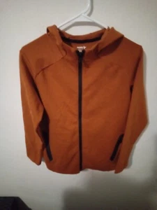 Giacca uomo Old Navy arancione bruciato/marrone con zip taglia XL 562 - Foto 1 di 3