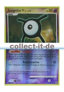 Pokemon Rätselhafte Wunder 71/132 Icognito X Reverse Holo Deutsch - Bild 1 von 1