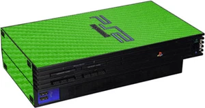 LidStyles Carbon Fiber Console Skin Protector Decal Sony PlayStation 2 Fat - Picture 1 of 9