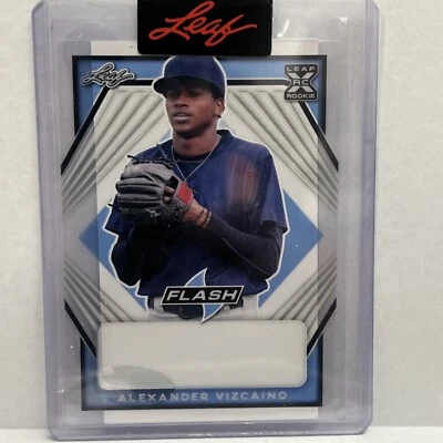 Alexander Vizcaino 2021 Leaf Flash #d 1/1 UNSIGNED PROOF Acetate Yankees XRC - Image 1 of 4