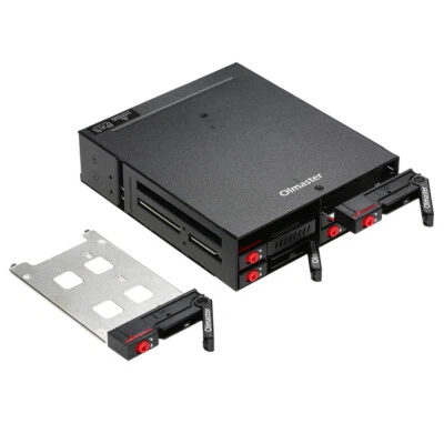 6 Bays  Rack Support Hot Swap Floppy Drive Bay for 2.5"  HDD/ V6Q6 - Image 1 of 4