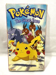 Pokemon: The Great Race  (1998) - VHS Video Tape - Nintendo - Imagen 1 de 5