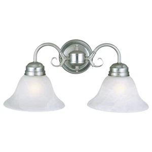 Millbridge Wall Mount Sconce in Satin Nickel, 2-Light - Picture 1 of 9