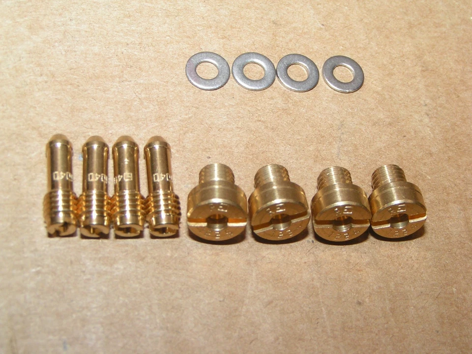 83 Suzuki GS750E GS750ES GS750 GS 750 Mikuni Carburetor stage 2 Jet Kit 40 122.5 - Image 1 of 1