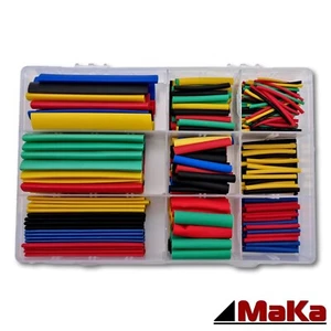 Schrumpfschlauch Set | 270 /320/ 560/ 750 tlg | 2:1 ohne Kleber / 3:1 mit Kleber - Bild 1 von 10