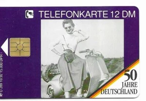 RARE / CARTE TELEPHONIQUE - COX VW COCCINELLE VOLKSWAGEN SCOOTER VESPA PHONECARD - Imagen 1 de 2