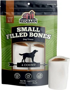 Redbarn Pet Products Small Filled Dog Bones, Peanut 14 Ounce (Pack of 1) - Picture 1 of 7