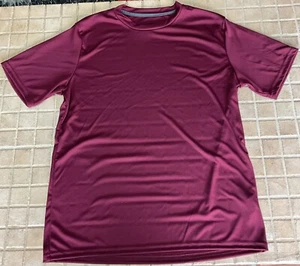 EUC! Russell Athletic Dri-Power Core Performance Maroon T-Shirt - Size L Men - Picture 1 of 7