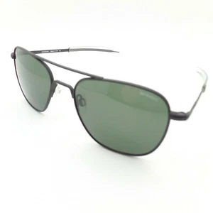 Randolph Aviator Matte Black AGX 58mm Bayonet USA New AF066 Sunglasses - Picture 1 of 4