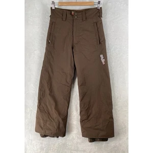 Pantaloni da neve Burton giovani grandi marroni impermeabili sci snowboard isolati invernali - Foto 1 di 16