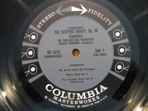 Philadelphia Orchestra – Tchaikovsky: Sleeping Beauty - 1961 VG RECORD NO COVER - Picture 1 of 5