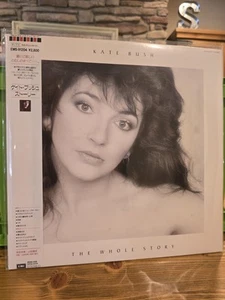 Kate Bush The Whole Story (1986) 1st Japan Press W/ OBI & Insert EX/VG+ EMS91204 - Picture 1 of 10