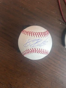 Brooks Baldwin Firmado Autografiado Béisbol Chicago Medias Blancas ROMLB Perfecto - Imagen 1 de 2