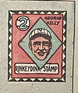 Vintage 1927 George Kelly Rinkeydink Baseball Stamp, Detroit Free Press Comics - Picture 1 of 7