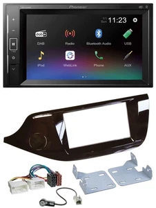 Pioneer DAB MP3 2DIN Bluetooth USB Autoradio für Kia Ceed ab 12 glänzend - Bild 1 von 8