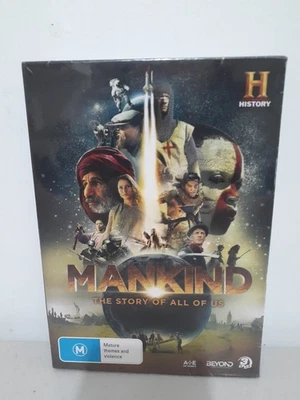 MANKIND: The Story of All of Us 3-DVD Set NEW FREE SHIPPING - Image 1 of 4