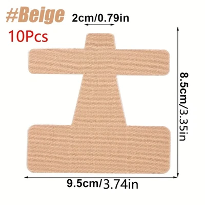 Cinta correctora de juanete de 10 piezas para aliviar el dolor soporte espaciador de dedos grandes Foto 1 de 3