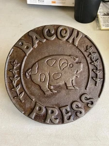 Burger Speckpresse 8 Zoll, Grillpresse für Grillplatte Speck - Bild 1 von 4