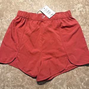 Gymshark SCALLOP HEM SHAPED SHORTS Vintage Pink Size SMALL S Women's Athletic - Picture 1 of 6