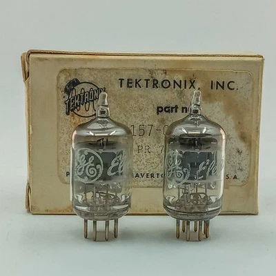 NUEVO PAR EMPAREJADO GE/TEKTRONIX 6AK5/HICKOCK PROBADO  Foto 1 de 2