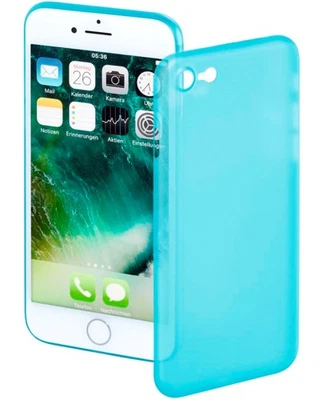 Hama Cover Ultra Slim Blu Custodia Protezione Per Apple IPhone 7 8 SE 2020 - Immagine 1 di 3