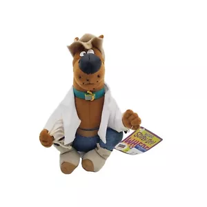Scooby Doo Cowboy Plush 2000 Blockbuster Exclusive Stuffed Animal Lasso 9" VTG - Picture 1 of 7