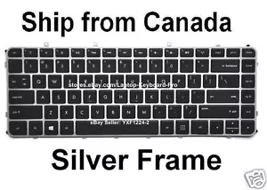 Keyboard for HP Envy 4-1195ca 4-1102XX 4-1105DX 4-1115DX 4-1215DX 4-1015DX - Picture 1 of 2