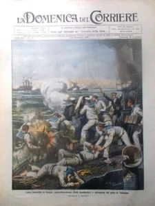 La Domenica del Corriere 14 Novembre 1909 Grecia Rivolta Esercito Temporali Ito - Picture 1 of 1