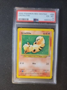 2002 Pokemon Neo Destiny 68 Growlithe PSA 6 WoTC - Bild 1 von 2