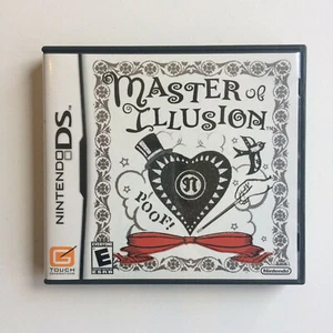 Master of Illusion (Nintendo DS, 2006) complete CIB Magic Made Fun Card Tricks - Picture 1 of 3