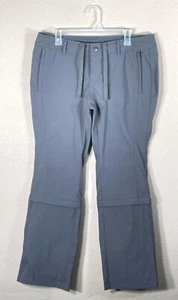 Pantalones REI para mujer Northway convertibles senderismo aire libre UPF 50+ talla 12 gris pequeño - Imagen 1 de 9