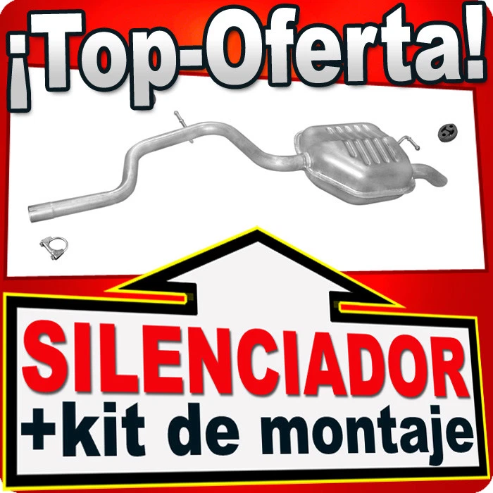 Silenciador Trasero para FORD MONDEO III 1.8 2.0 16V SEDAN HATCHBACK Escape - Imagen 1 de 1