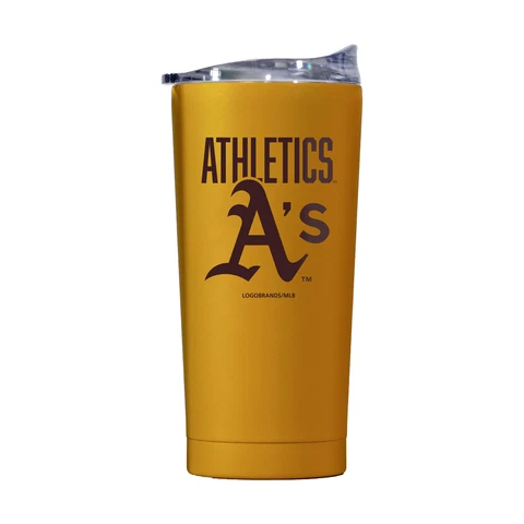 Oakland Athletics 20oz. Fashion Color Powdercoat Tumbler Cover