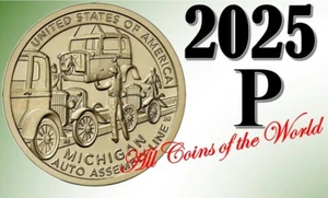 2025 P - Michigan - American Innovation $1 Dollar US Mint - UNC - Bild 1 von 3