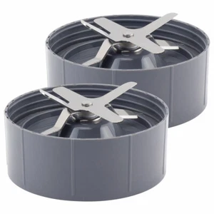 Paquete de 2 cuchillas extractoras de repuesto para NutriBullet 600W 900W NB-101B NB-101S - Imagen 1 de 7