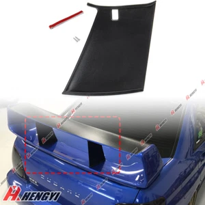 Schwarz Spoiler Flügel Stiffi Support Rall für Subaru Impreza 2002-2007 WRX STi - Bild 1 von 12