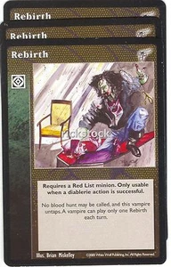 VTES Jyhad Rebirth x3 kmw - Imagen 1 de 1