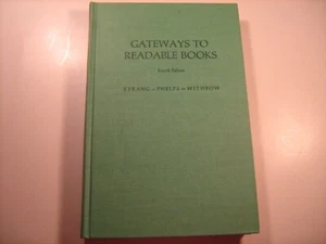 HC GATEWAYS TO READABLE BOOKS Strang 1968 14F - Foto 1 di 3