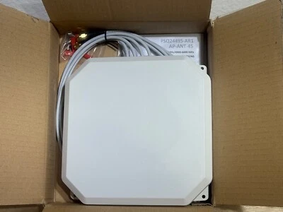 HP ARUBA IN/OUT ACCESS POINT | FLAT ANTENNA 2.4G-5G | JW018A AP-ANT-45 w/BRACKET - Image 1 of 4
