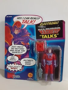 Marvel ToyBiz Talking Magneto Actionfigur X-Men 1991 Neu auf Karte Vintage - Bild 1 von 3