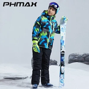 Warm Waterproof Kids Ski Jacket Boys and Girls Outdoor Snow Pants Suits New US - Picture 1 of 14