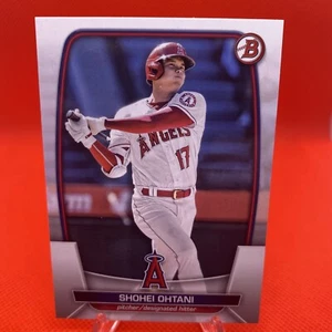 Tarjeta de béisbol 2022 Bowman ðSHOHEI OHTANI 68 LOS ÁNGELES - Imagen 1 de 2