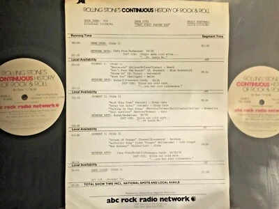 RADIO SHOW:11/18/84 ROLLING STONE 1ST PAYING GIG: HELIX, RAINBOW,SLADE,ROMANTICS - Image 1 of 2