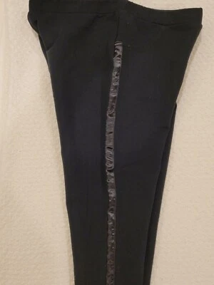 Pantalones de punto de esmoquin negro Chaps para niñas talla L (12-14) Foto 1 de 4